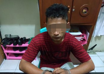 Satresnarkoba Polres Kampar Amankan Seorang Pengedar Shabu di Desa Suka Ramai Tapung Hulu
