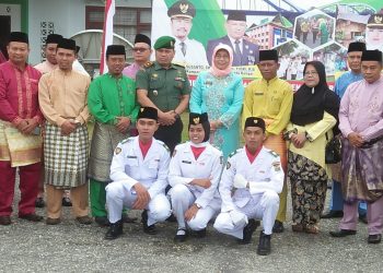 Upacara Hari Jadi Kabupaten Kampar ke-69 di Kecamatan Salo Berlangsung Meriah