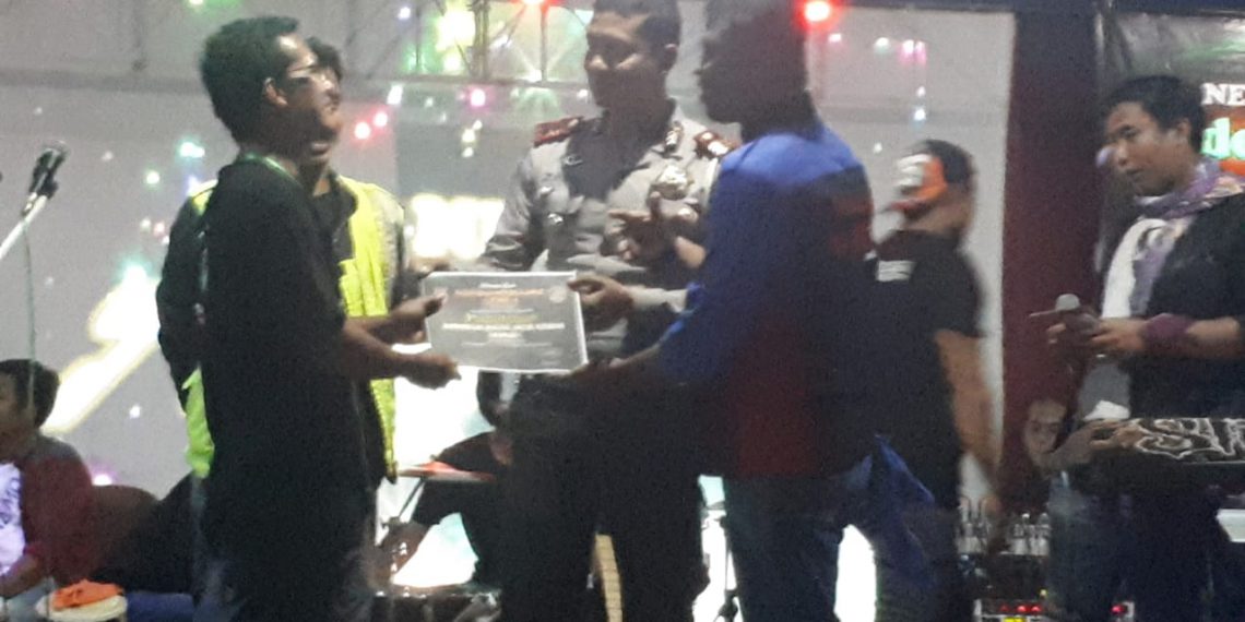 Satlantas Polres Kampar Terus Gelorakan Event Mellineal Road Safety Festival 2019