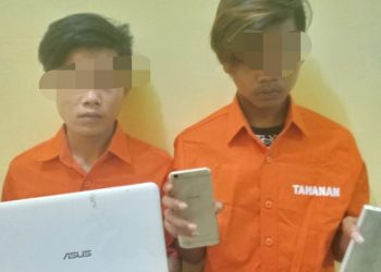 Bongkar Rumah Tetangganya, 2 Pemuda Diringkus Polsek Tapung Hulu