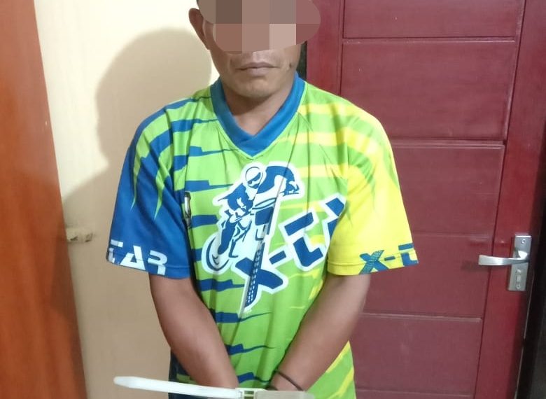 Cabuli Balita, Seorang Duda di Desa Karya Indah Terpaksa Mendekam di Sel Polsek Tapung