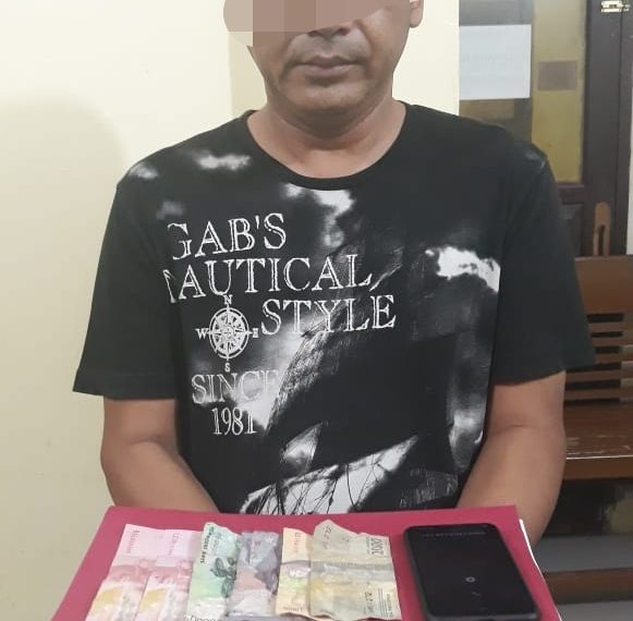 Polsek Tambang Amankan Pelaku Judi Togel di Sebuah Warung di Desa Tarai Bangun