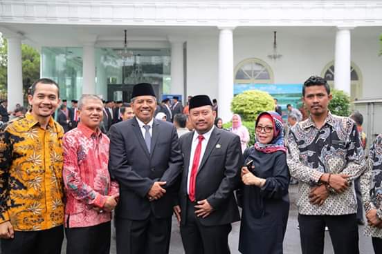 Usai Pelantikan Gubernur Riau, Bupati Kampar Sampaikan Ucapan Selamat