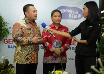 Hadiri Rakernas Indonesia Bersih, Bupati Kampar Bertekad Wujudkan Kampar Bersih