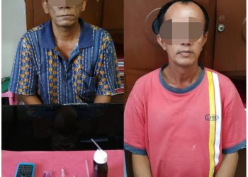 Diduga Sedang Gunakan Shabu, 2 Pelaku Ditangkap Polisi di Desa Tanjung