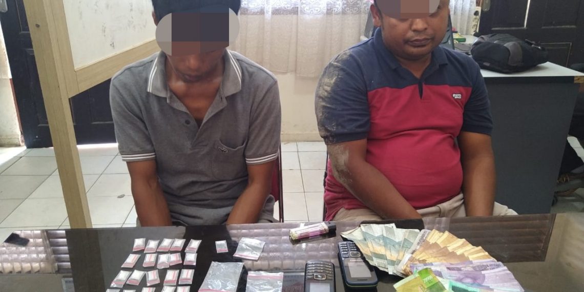 2 Pengedar Shabu Ditangkap Polisi di Pondok dalam Areal Kebun Sawit