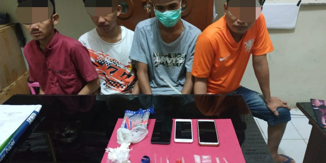 Kedapatan Miliki Shabu, 4 Napi Lapas Bangkinang Diserahkan ke Polres Kampar