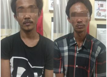 Curi Rantai Besi Escapator, 2 Bersaudara Warga Desa Baru Siak Hulu ini Ditangkap Polisi