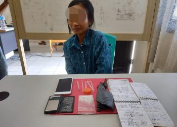 Diduga Edarkan Shabu, Seorang Wanita di Kec. Gunung Sahilan Ditangkap Polisi