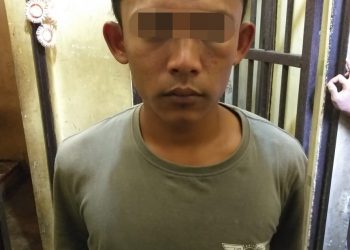 Preteli Besi Tower Sutet, 2 Pemuda Desa Koto Perambahan Kampar Ditangkap Polisi
