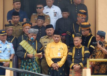 Kapolda Riau diberi Gelar Kehormatan Datuk Palimo Sutan Dirajo oleh Tokoh Adat Kampar