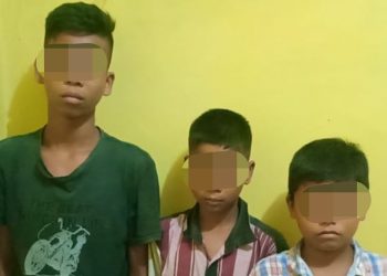 Polsek Tapung Amankan 3 Remaja yang Mencabuli Bocah Perempuan Secara Bergiliran