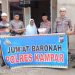 Jumat Barokah Polres Kampar, Bantu 2 Warga Kurang Mampu di Kelurahan Langgini