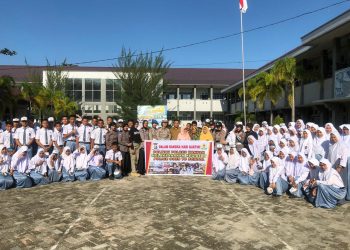 Peringati Hari Kartini, Polwan Polres Kampar Taja Police Goes to School di SMAN I Bangkinang