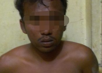 Polsek Tambang Tangkap Seorang Pelaku Pencurian di Areal Proyek Pembangunan SPN Polda Riau
