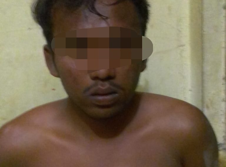 Polsek Tambang Tangkap Seorang Pelaku Pencurian di Areal Proyek Pembangunan SPN Polda Riau