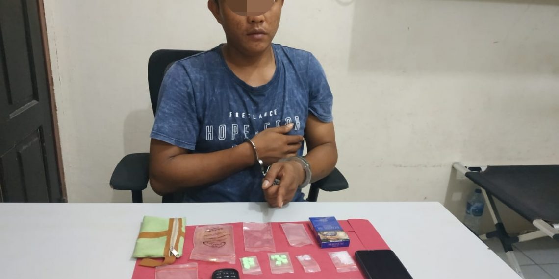 Resnarkoba Polres Kampar Ringkus DPO Bandar Shabu di Wilayah Pekanbaru