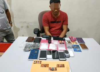 Seorang Bandar dan Tiga Pengedar Shabu Diringkus Resnarkoba Polres Kampar di Dua Lokasi