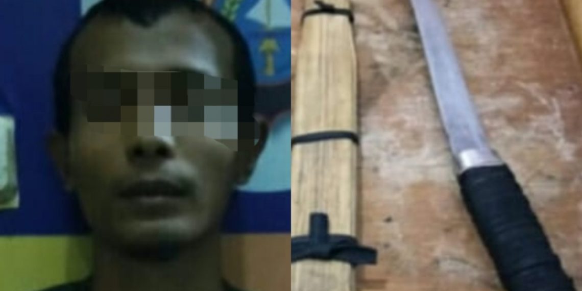 Polsek Perhentian Raja Amankan Pelaku Penganiayaan