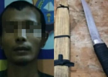 Polsek Perhentian Raja Amankan Pelaku Penganiayaan