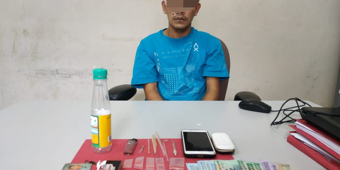 Bandar Shabu Asal Simalinyang Diciduk Polisi Dirumahnya
