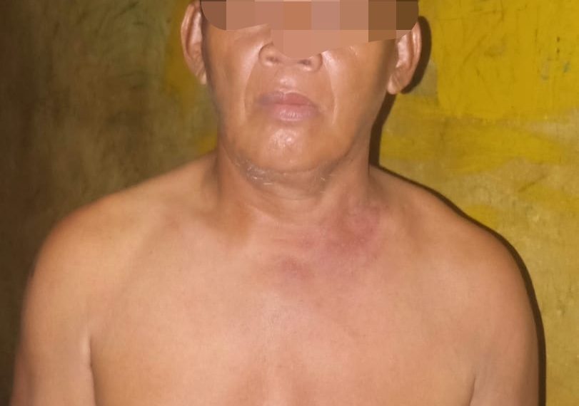 Cabuli Anak Tirinya, Kakek Bejat ini Akhirnya Mendekam di Sel Polsek Tambang