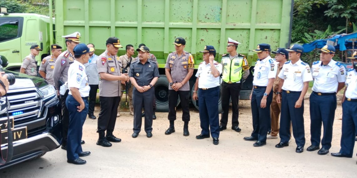Jelang Operasi Ketupat 2019, Kapolda Riau Cek Jalur Mudik Lintas Barat di Kabupaten Kampar