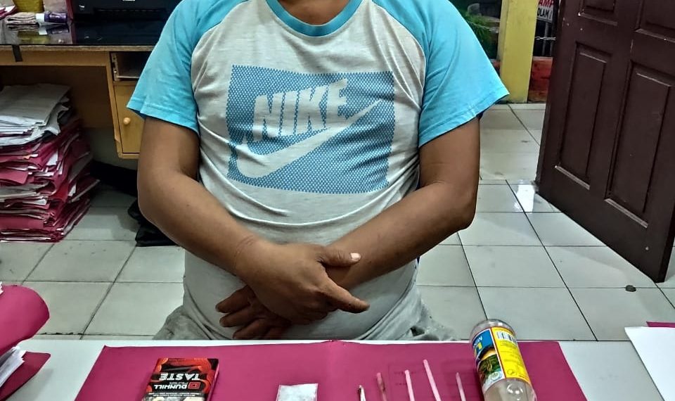 Residivis ini Kembali Tertangkap Resnarkoba Polres Kampar