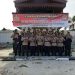 Kapolres Kampar Pimpin Upacara Ziarah Rombongan Memperingati Hari Bhayangkara ke-73