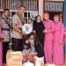 Kapolres Kampar dan Ketua Cab. Bhayangkari Kunjungi Warakawuri Jelang Hari Bhayangkara ke-73