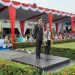 Peringatan Hari Bhayangkara ke-73 di Polres Kampar Berlangsung Khidmat dan Meriah