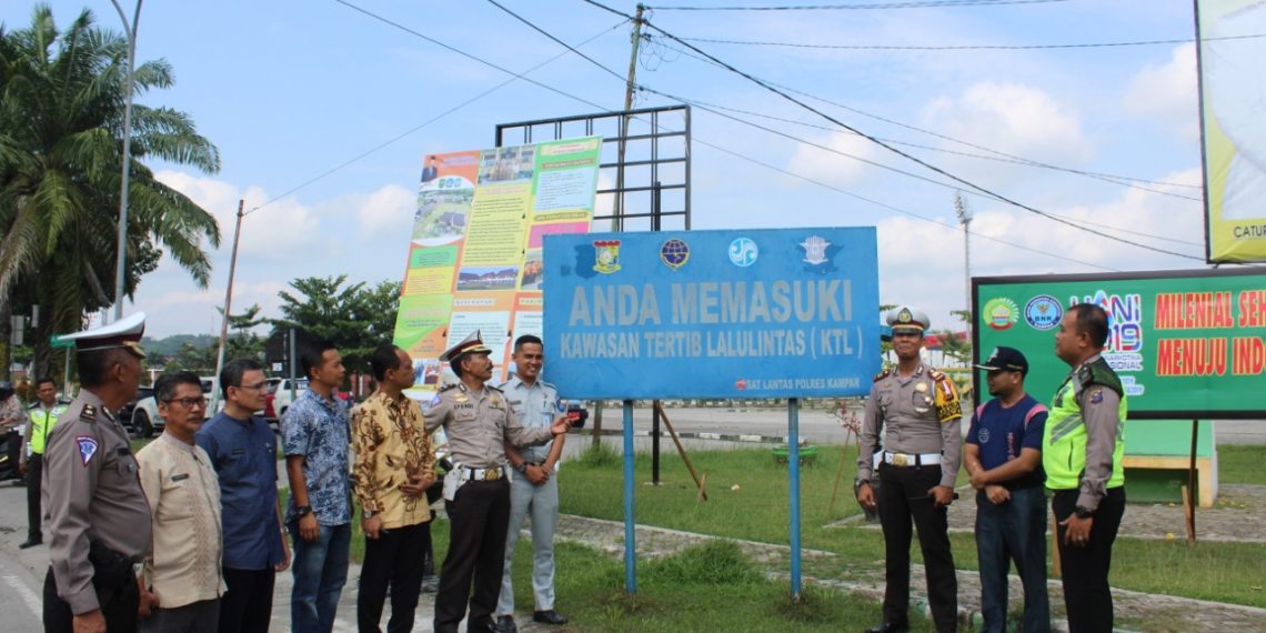 Satlantas Polres Kampar Raih Juara I Lomba Road Safety Partnership Action (RSPA) se-Riau
