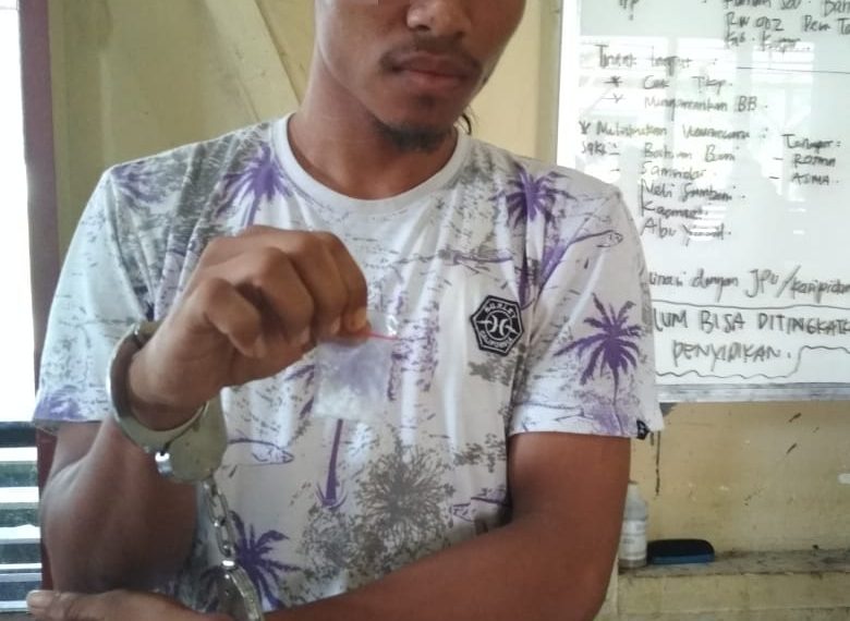 Edarkan Shabu, Warga Desa Bukit Kratai ini Ditangkap Tim Opsnal Polsek Kampar