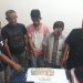5 Pria Diamankan Polsek Kampar Kiri Hilir Saat Bermain Judi di Warung Desa Bina Baru