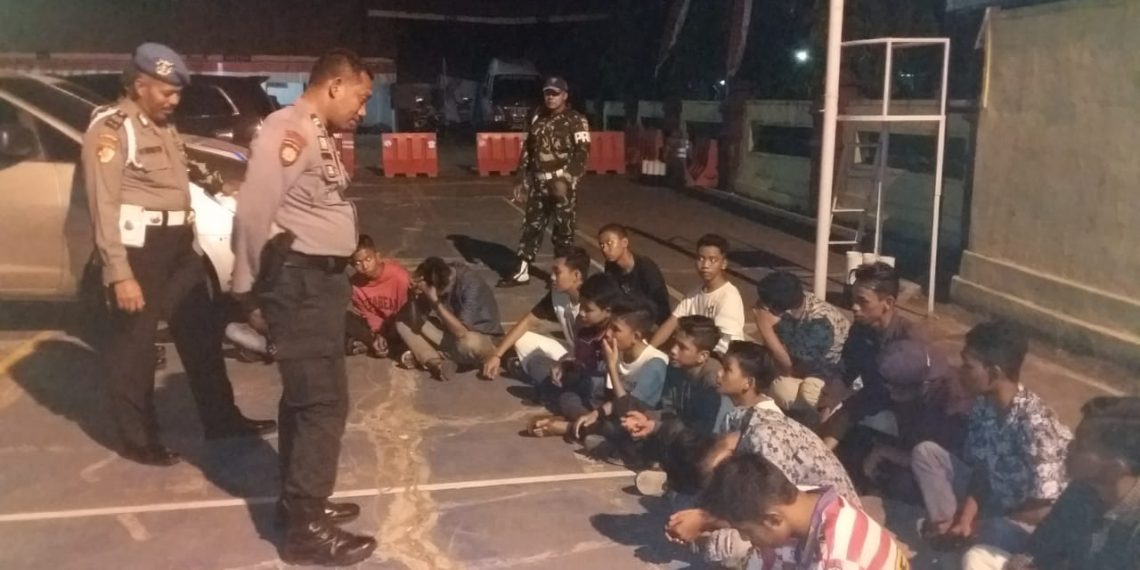 Gelar Operasi K2YD di Malam Minggu, Polres Kampar Libatkan Personel TNI, Satpol PP dan Dishub
