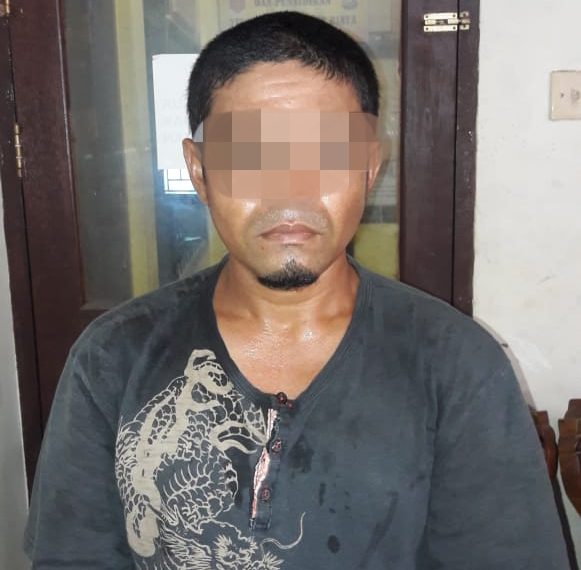 Polsek Tambang Amankan Seorang Pelaku Narkoba Usai Bertransaksi di Bengkel Tambal Ban