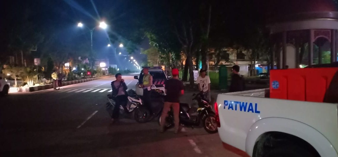 Puluhan Sepeda Motor Kembali Terjaring dalam Operasi K2YD Polres Kampar Dinihari Tadi