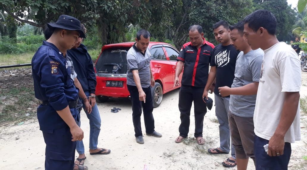 2 Orang Pria Sebagai Kurir Narkoba Diamankan Polsek Tapung Hilir