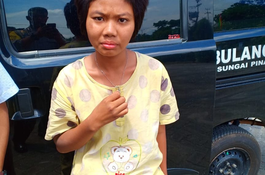 Anggota Bhabinkamtibmas Polsek Tambang Bantu Anak Terlantar yang Menderita Epilepsi