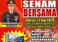 Meriahkan HUT Polantas ke-64, Satlantas Kampar Akan Gelar Olahraga Bersama di Taman Kota Bangkinang