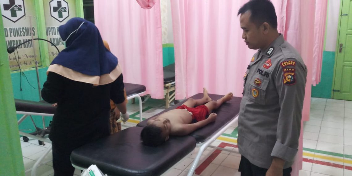 2 Bocah Laki-Laki Terseret Arus Sungai Subayang, 1 orang Berhasil Diselamatkan dan 1 Tewas