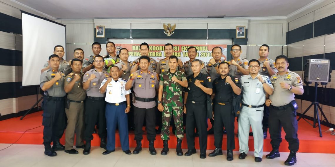 Polres Kampar Gelar Rakor Eksternal untuk Kesiapan Operasi Zebra Muara Takus 2019