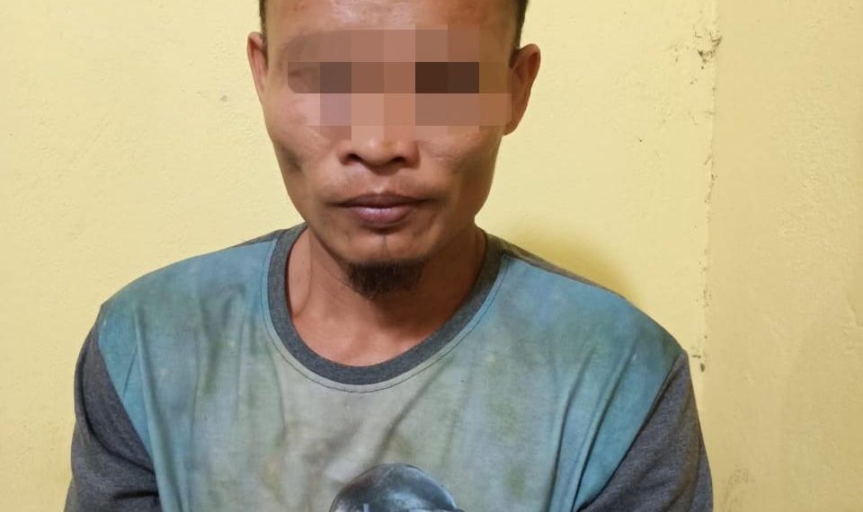 Unit Reskrim Polsek Bangkinang Barat Amankan Pelaku Pencabulan Anak Gadis Dibawah Umur