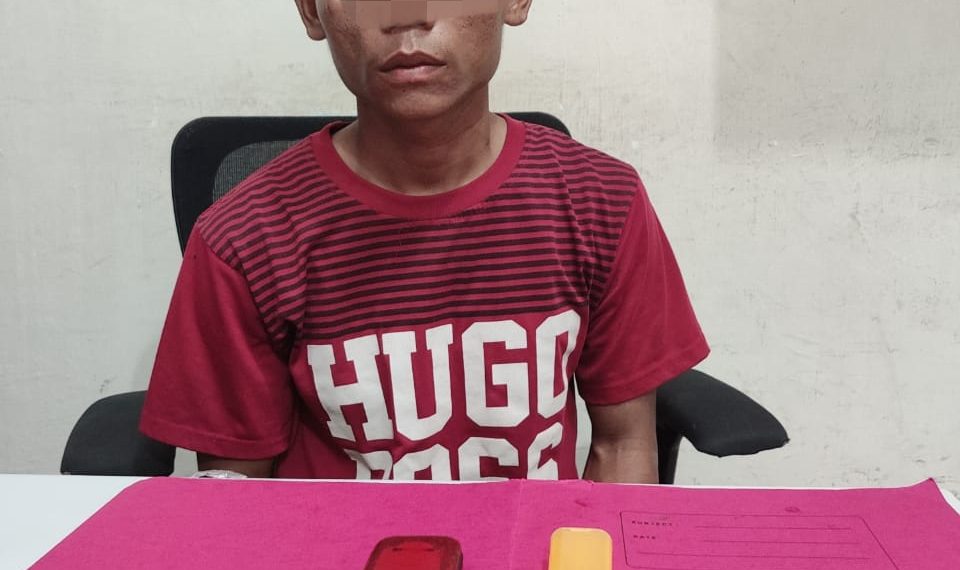 Resnarkoba Polres Kampar Tangkap Bandar Shabu di Desa Rumbio