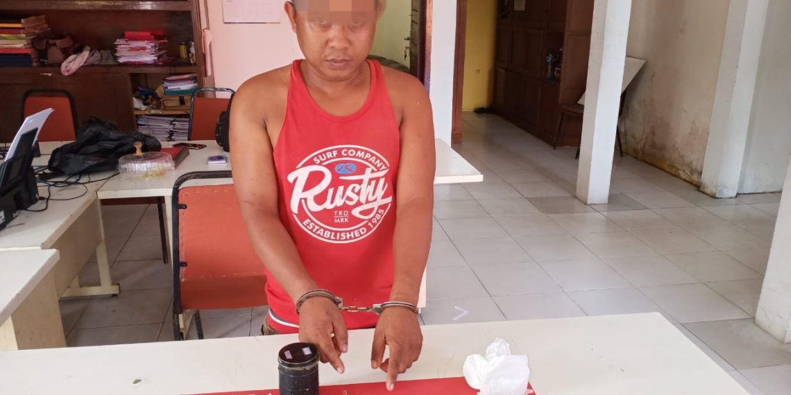 Seorang Bandar Shabu Ditangkap Polisi Saat Akan Bertransaksi di Wilayah Desa Kota Garo
