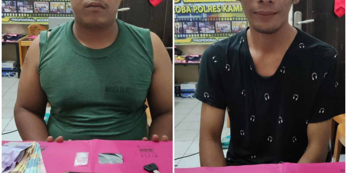 Resnarkoba Polres Kampar Kembali Ringkus 2 Pelaku Narkoba di 2 TKP