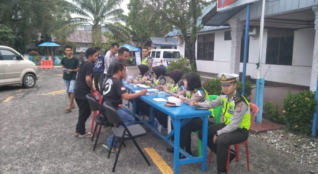 Hari ke-12 Ops Zebra 2019 di Polres Kampar : 150 Pelanggar Ditilang dan 12 Diberikan Teguran