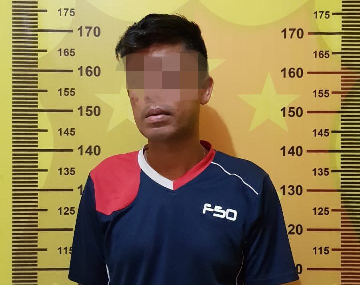 Polsek Bangkinang Kota Tangkap Pengedar Narkoba bersama 25 Paket Shabu Siap Edar
