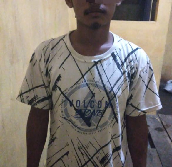 Bawa Sekantong Daun Ganja Kering, Seorang Pemuda Ditangkap Polsek Tapung Hulu