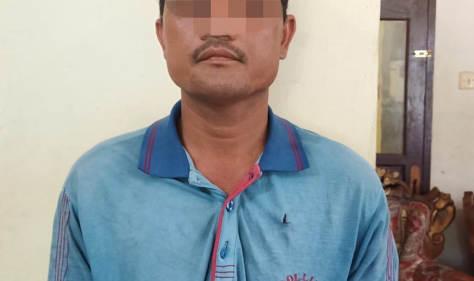 Pria Bejat ini Ditangkap Polsek Tambang Karena Perkosa Ponakannya